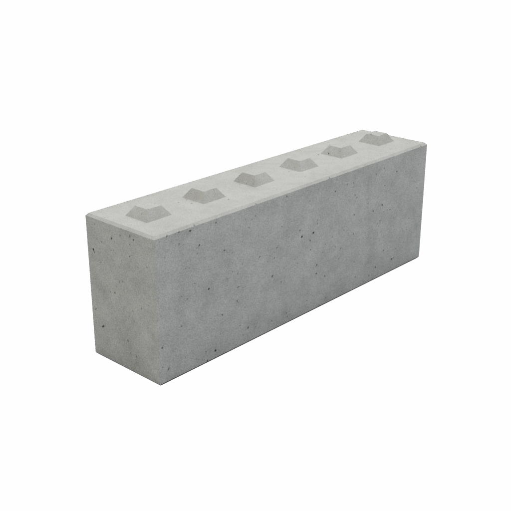 Betónový lego blok 40 cm x 180 cm x 60 cm