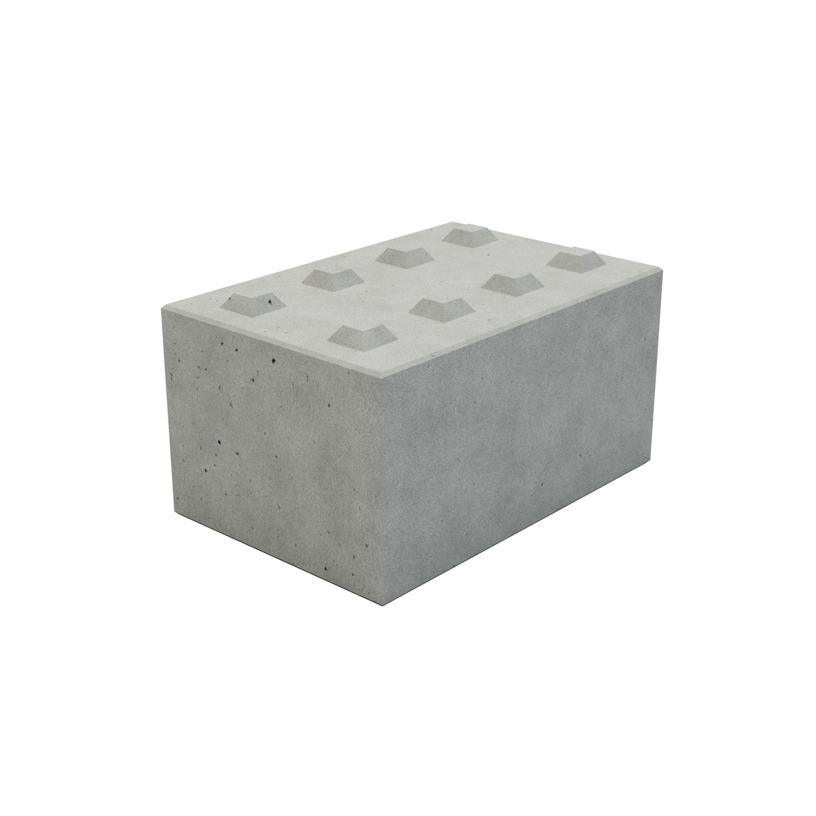 Betónový lego blok 80 cm x 120 cm x 60 cm