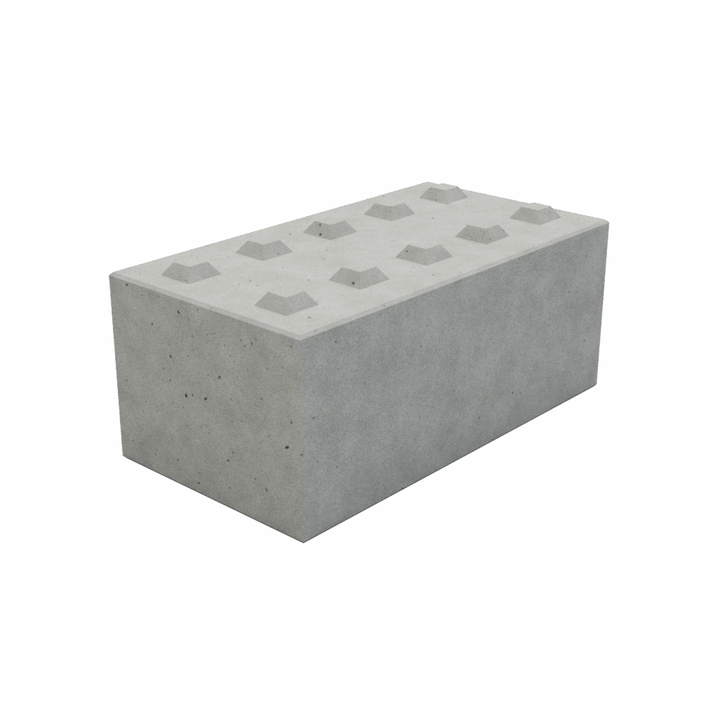 Betónový lego blok 80 cm x 150 cm x 60 cm