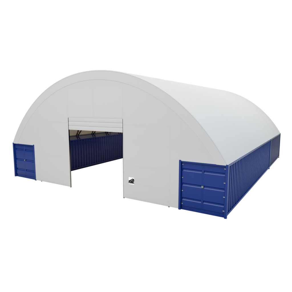 Prístrešok na lodné kontajnery 15