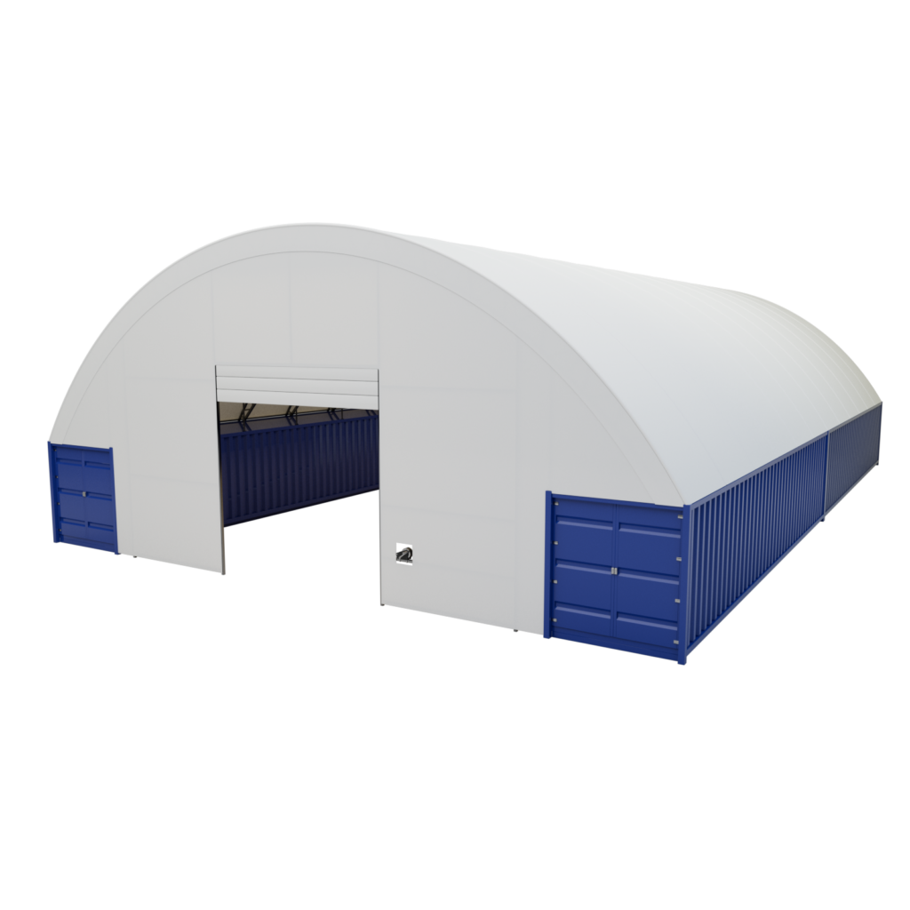 Prístrešok na lodné kontajnery 15