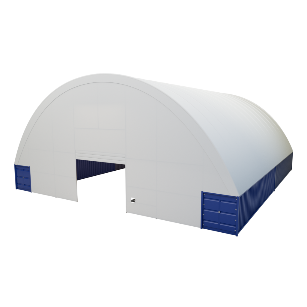 Prístrešok na lodné kontajnery 21