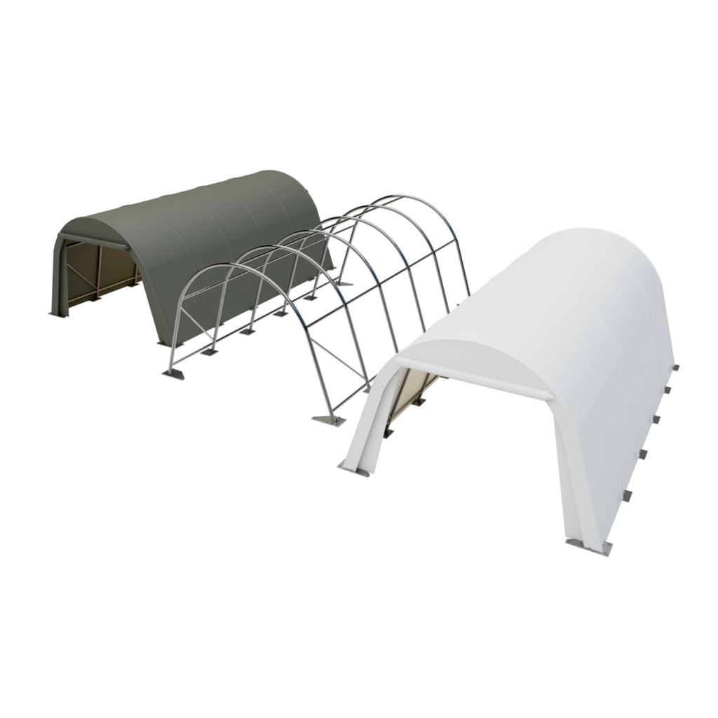 Plachtová garáž 3