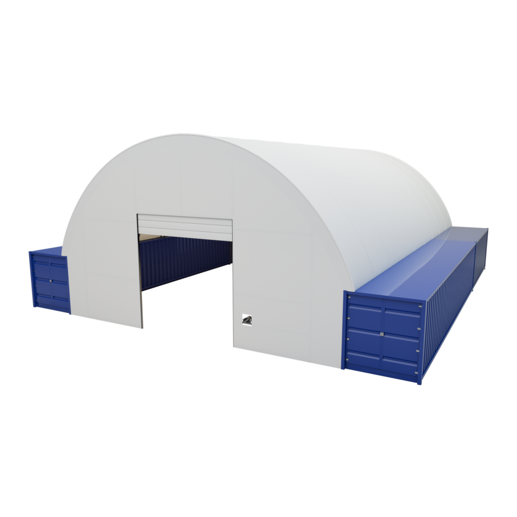 Prístrešok na lodné kontajnery 11