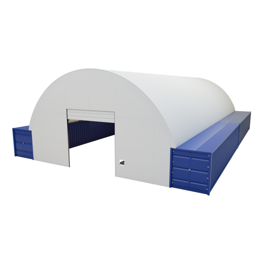 Prístrešok na lodné kontajnery 11