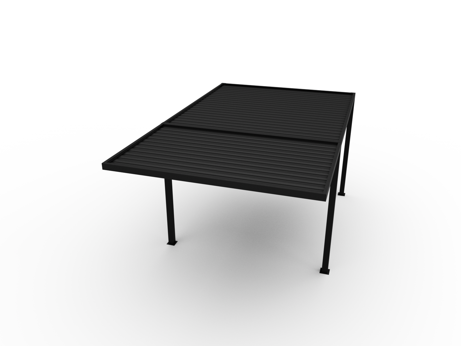 Hliníková pergola na auto 3m x 5m x 2